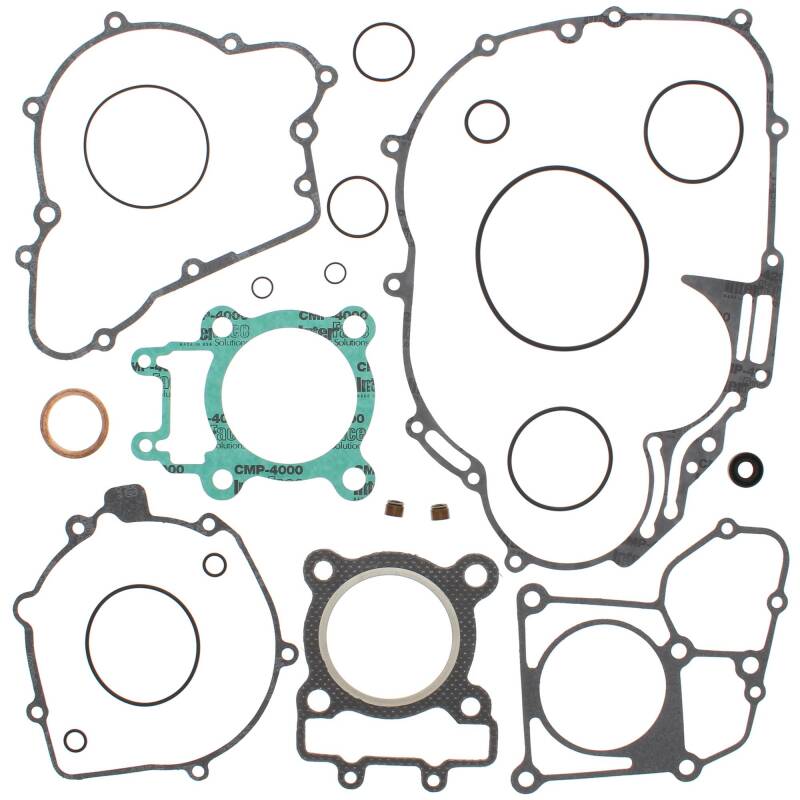 Kawasaki KLF220 Bayou Complete Gasket Kit - Vertex Pistons - `88-`02